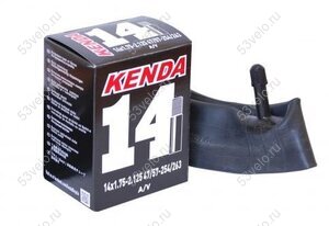 Камера 14х1,75-2,125 (47/57-254/263)  KENDA A/V (5-511304)