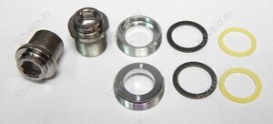 Болты каретки 15мм Self Extracting  ALLOY (пара)