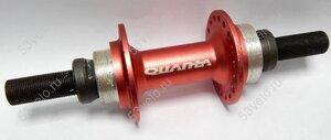 Втулка зад 36H 14mm QUANDO резьба с 2-х сторон RED (KT-M29R36H)