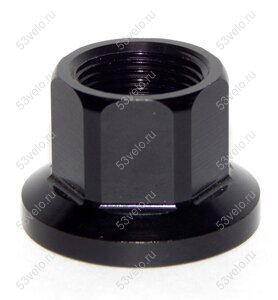 Гайка 14mm Code  black  (1-шт.) 14*17*17