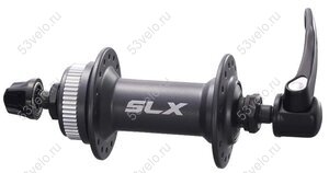 Втулка перед 32H Shimano SLX CenterLock HB-M675, черн., с эксц-м, EHBM675BP