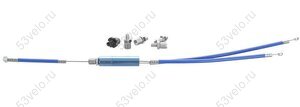 Трос тормоза C4 UPPERGYRO CABLE 400mm Blue