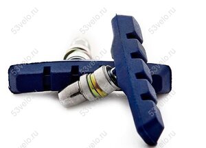 Колодки торм.  V-BRAKE  70mm  00-170113 симетр. синие