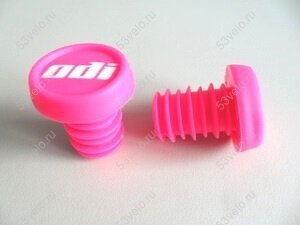 Грипстопы/баренды ODI пластиковые "пробки" F72EPJ  PINK