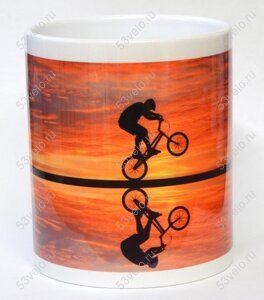 Кружка "BMX на закате"