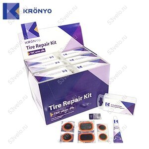 Аптечка KRONYO TBIC-23C, 6 заплаток+шкурка+клей, 6-170223 Аптечка KRONYO TBIC-23C, 6 заплаток+шкурка+клей, 6-170223