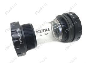 Каретка Hollowtech KENLI KL-110A с внешними подшипниками под ось 24 мм, 68/73мм