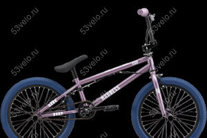 Велосипед 20" Stark  Madness BMX 2 фиолетовый/серый/перламутр/тёмно-синий 9"