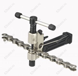 Выжимка цепи BIKE HAND YC-325SC профи, для всех типов 1-11 Shimano & Campagnolo 11 скоростных цепей, с держателем цепи и запасным пином 6-230137