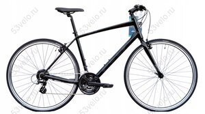 Велосипед 28" FELT Verza Speed 50 рама L" 56 см чёрный фитнес-гравий гибридный комфорт