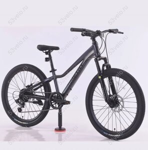 Велосипед 26" TIMETRY 803 серый рама 13"