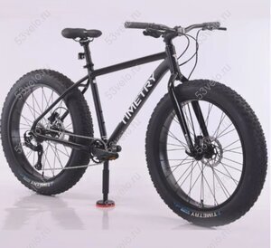 Велосипед 26" TIMETRY TT406 Fat-bike чёрный рама 19"
