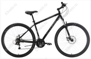 Велосипед 29" STARK OUTPOST 29.1 D чёрный/серый рама 20"