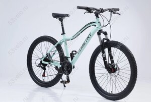 Велосипед 26" TIMETRY 132 светло-зелёный рама 17"